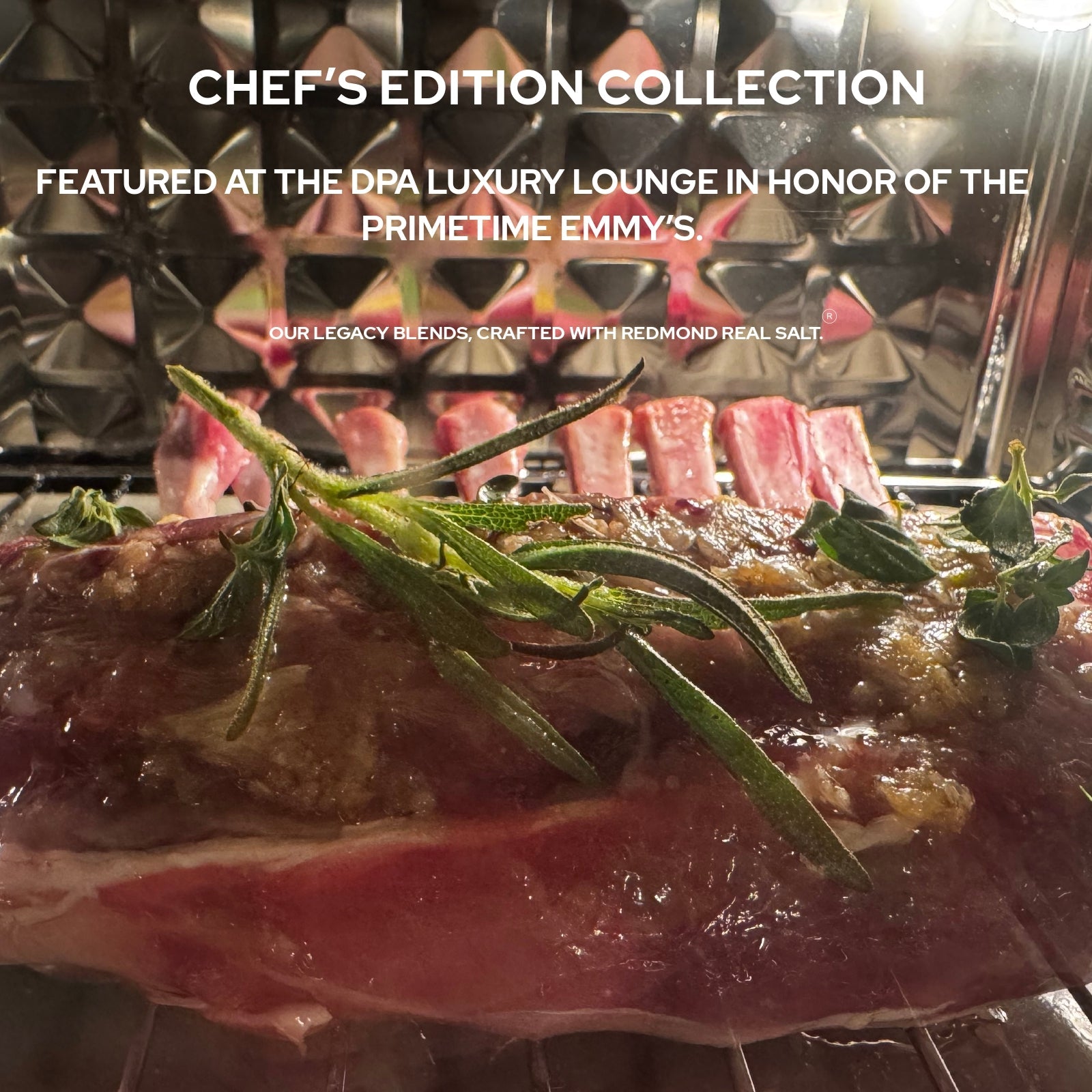 Chef’s Edition seasoning blends made with Redmond Real Salt – premium spice blends for marinades, grilling, and everyday cooking