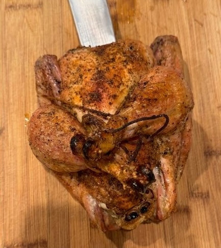 Roasted Chicken Featuring Roasted Garlic Salt
