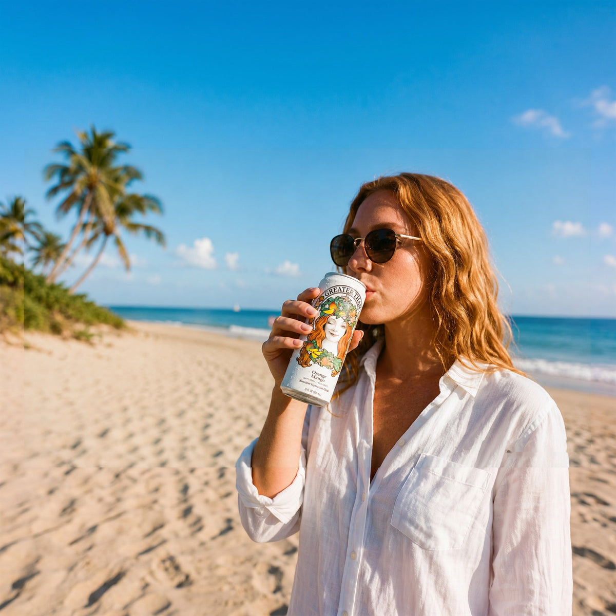Orange Mango: Coconut Water and Real Fruit Juice with Electrolytes, Vitamins and Fiber