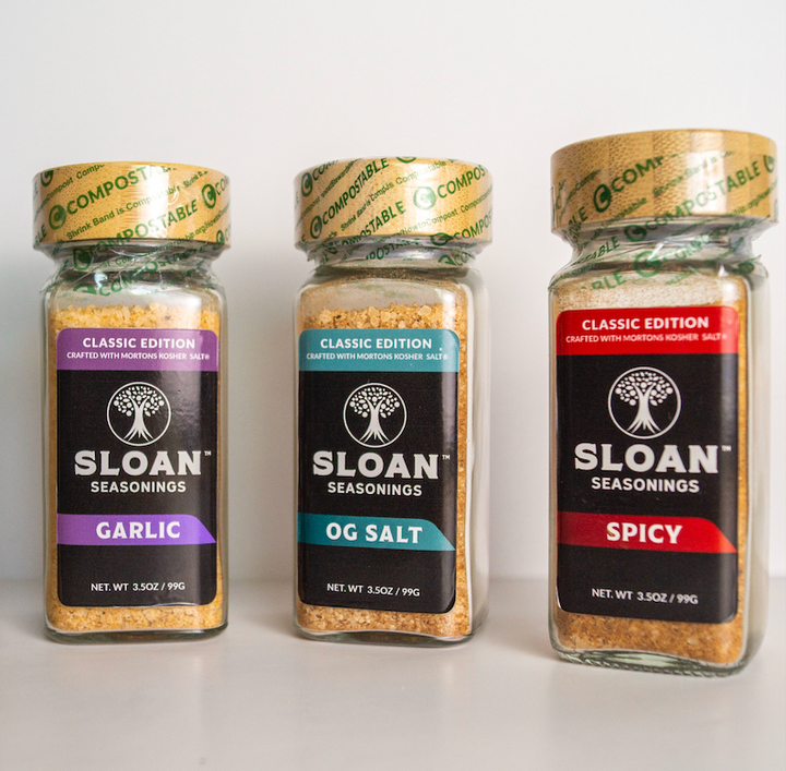 Classic Trio | Garlic, OG & Spicy | 3 Bold Flavors | Sloan Seasonings