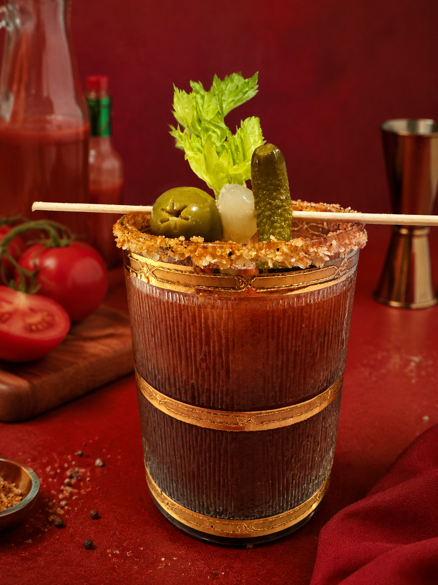 roasted garlic bloody mary