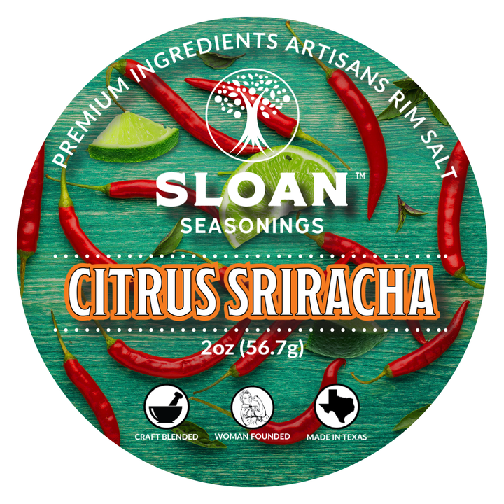 Citrus Sriracha Rim Salt | Sweet & Fiery | No Citric Acid