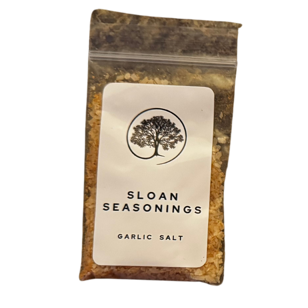 Sloan’s Garlic Salt – All-Natural, Bold Flavor Seasoning (No Sugar)
