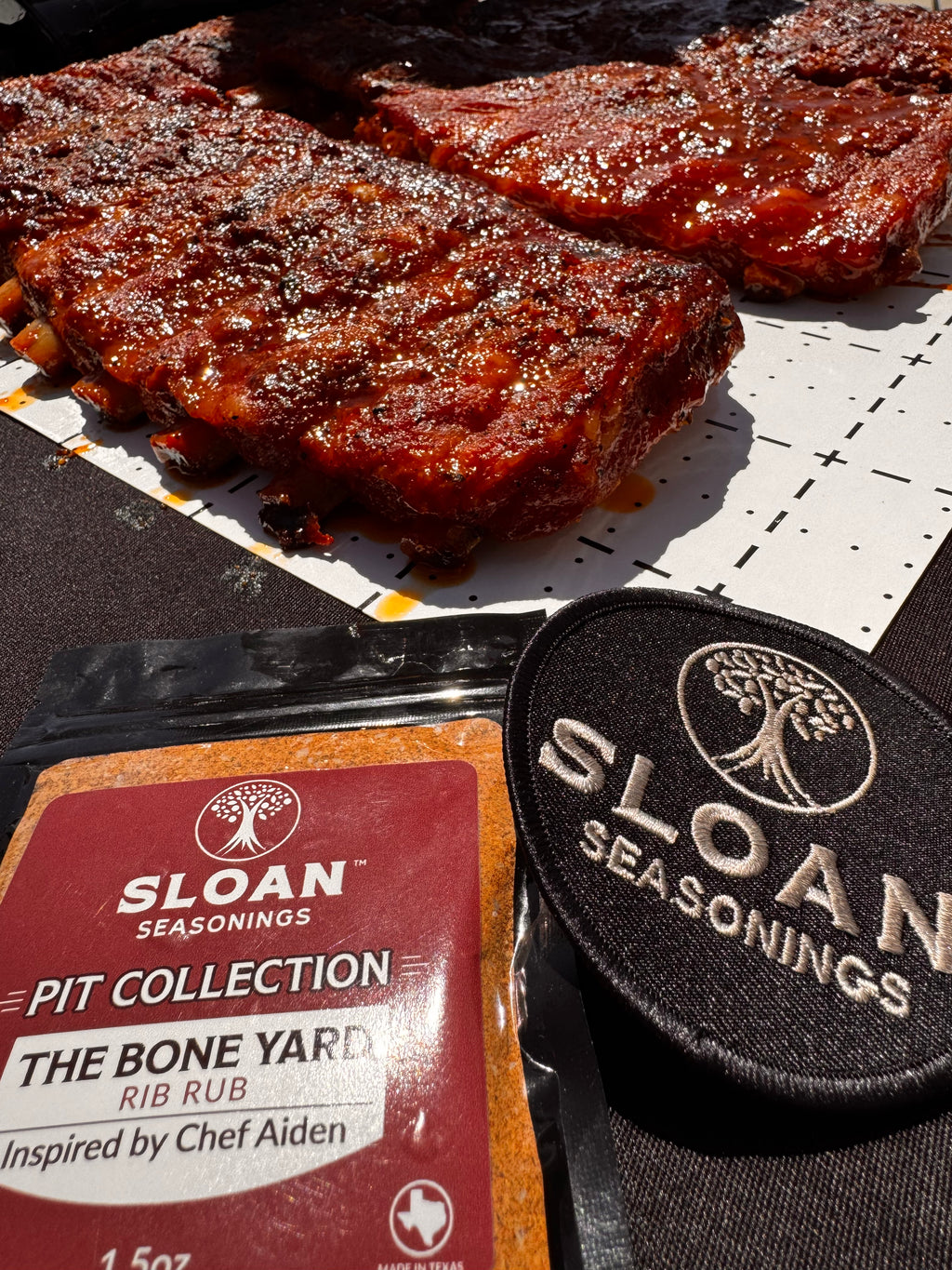The Bone Yard Rib Blend | Pit Collection | Sloan Seasonings x Chef Aiden