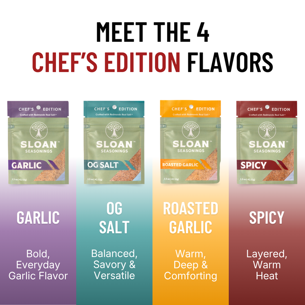 Spicy Seasoning Blend | Smoky Medium Heat | Chef's Edition - Travel Pack
