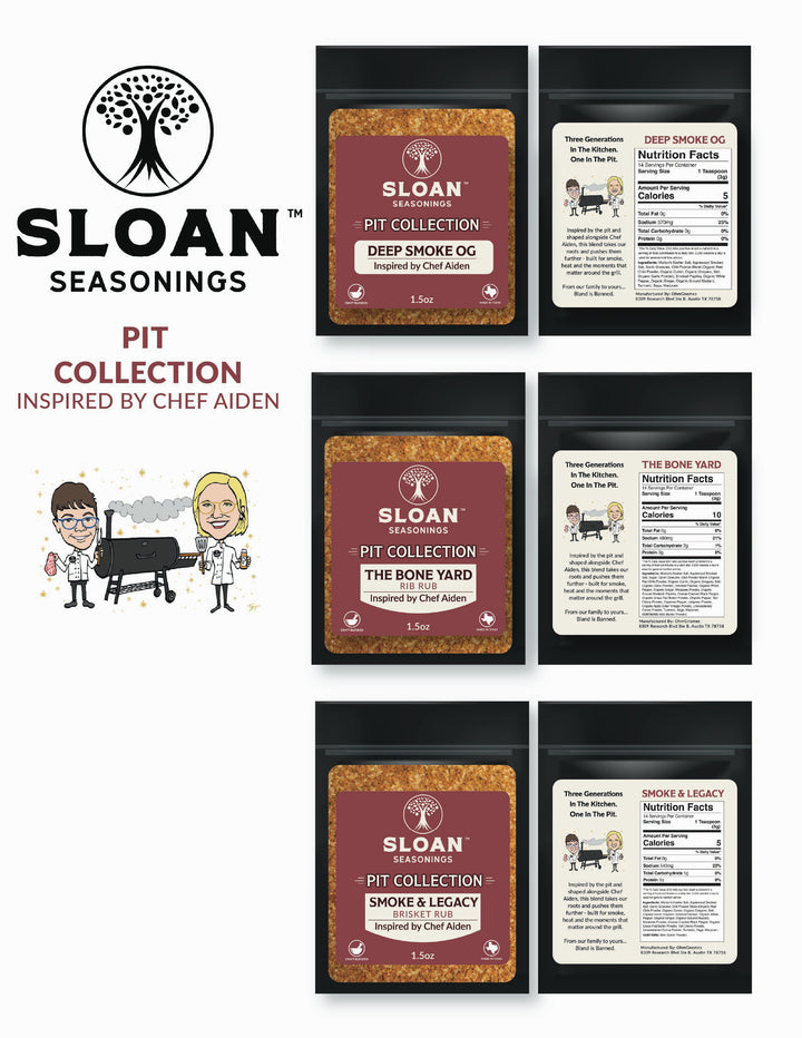 The Pit Collection | Your Competition BBQ System | 3-Pack x Chef Aiden
