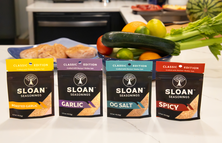 Classic Edition Travel 4-Pack | All 4 Bold Flavors | Morton's Kosher Salt