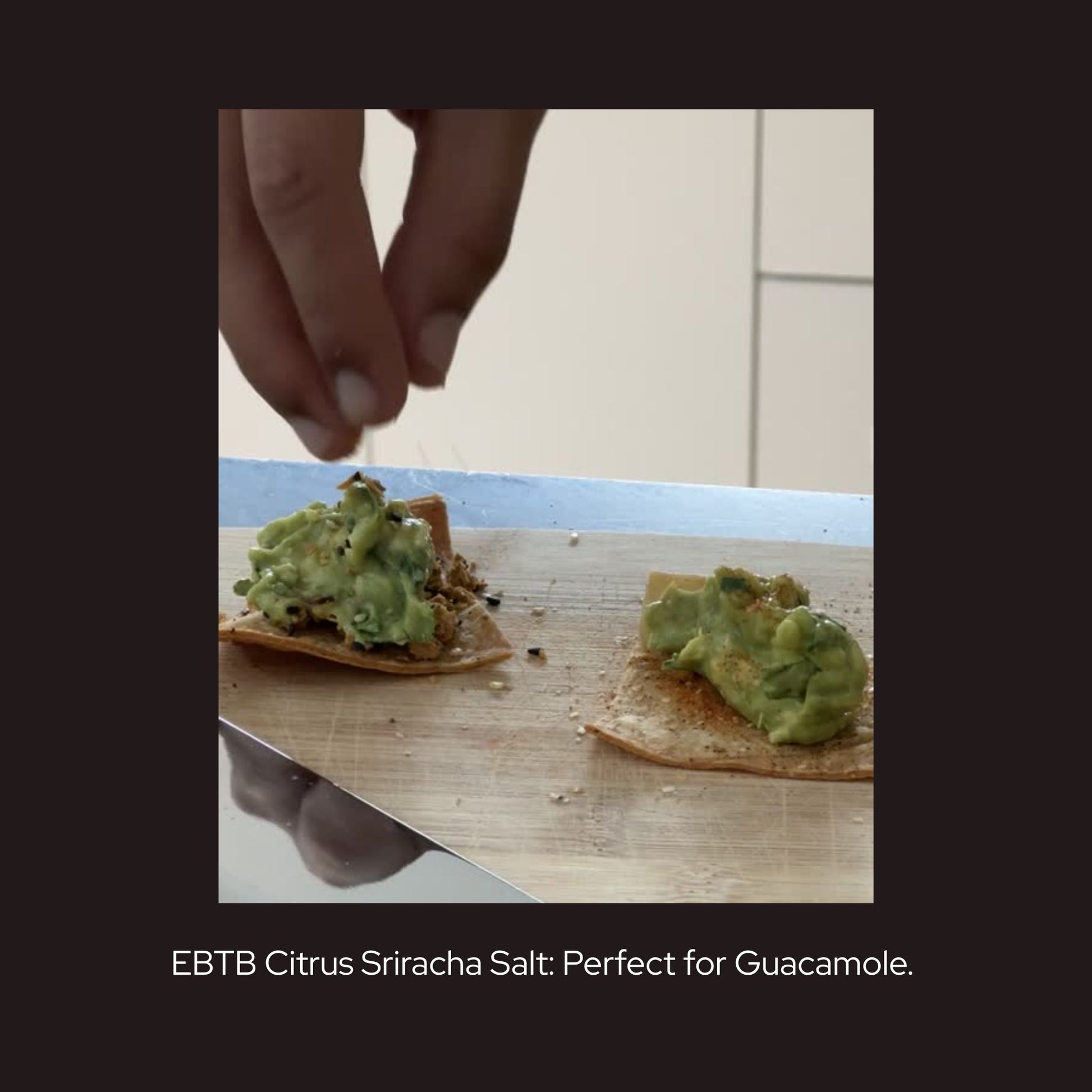 Sloan Seasonings with fresh guacamole – bold, clean bold flavor 
