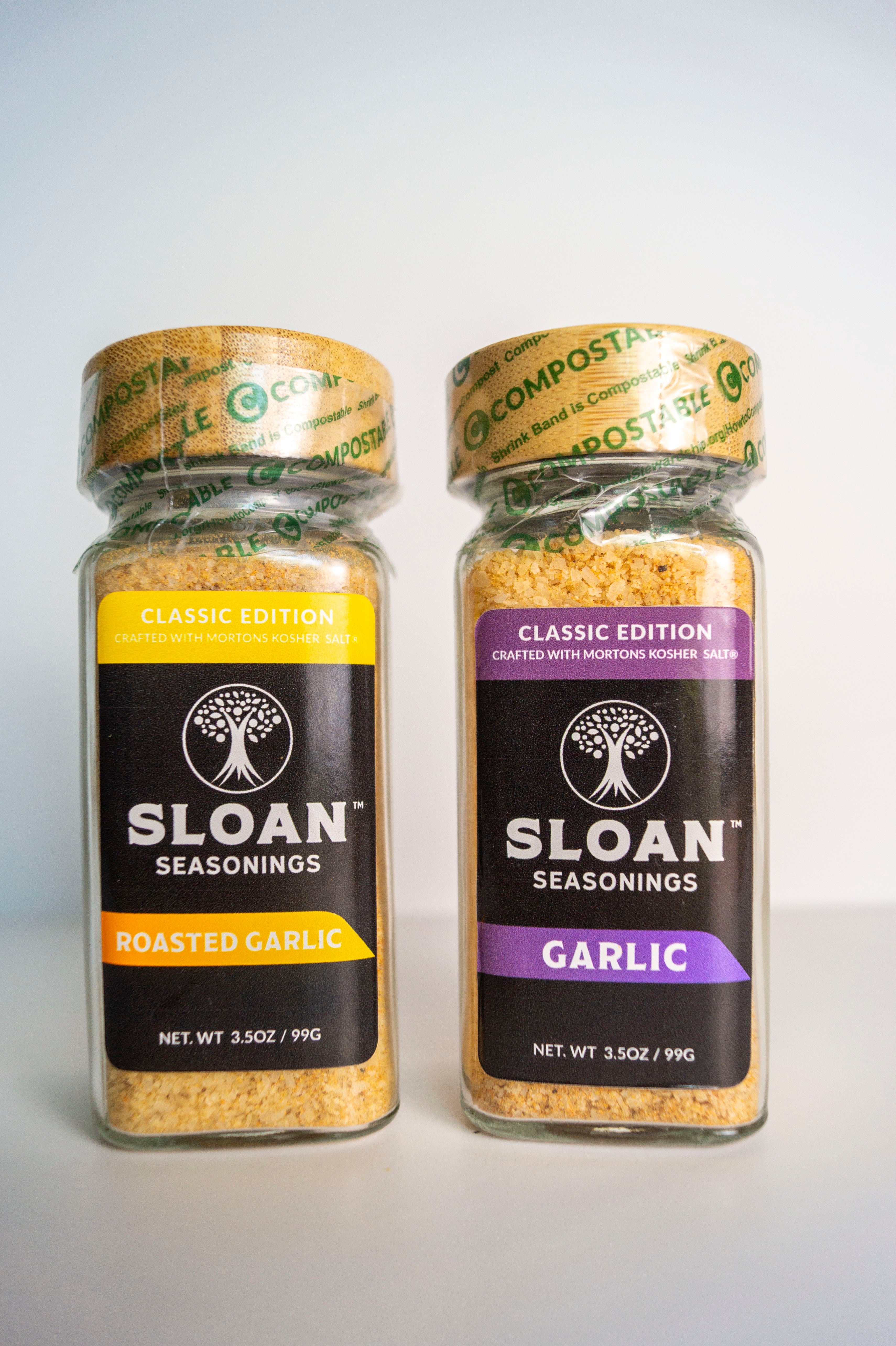 Garlic Lover's Duo | Classic + Chef's Edition | Sloan Seasonings Gift Set