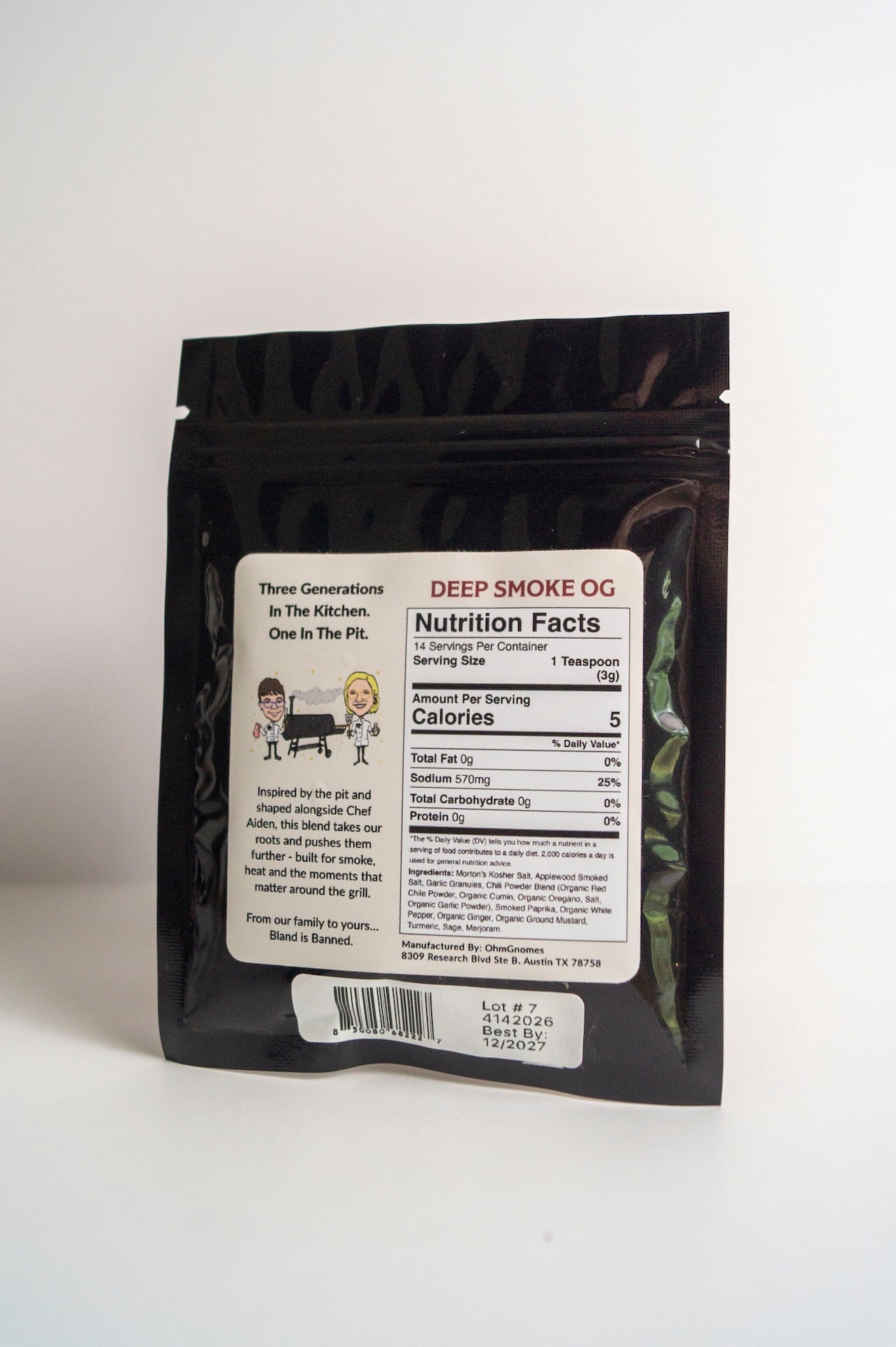 Deep Smoke OG | Pit Collection | Sloan Seasonings x Chef Aiden