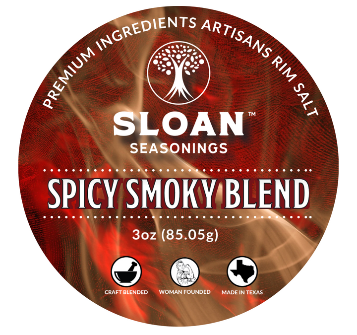 Spicy Rim Salt | Smoky Medium Heat | No Citric Acid