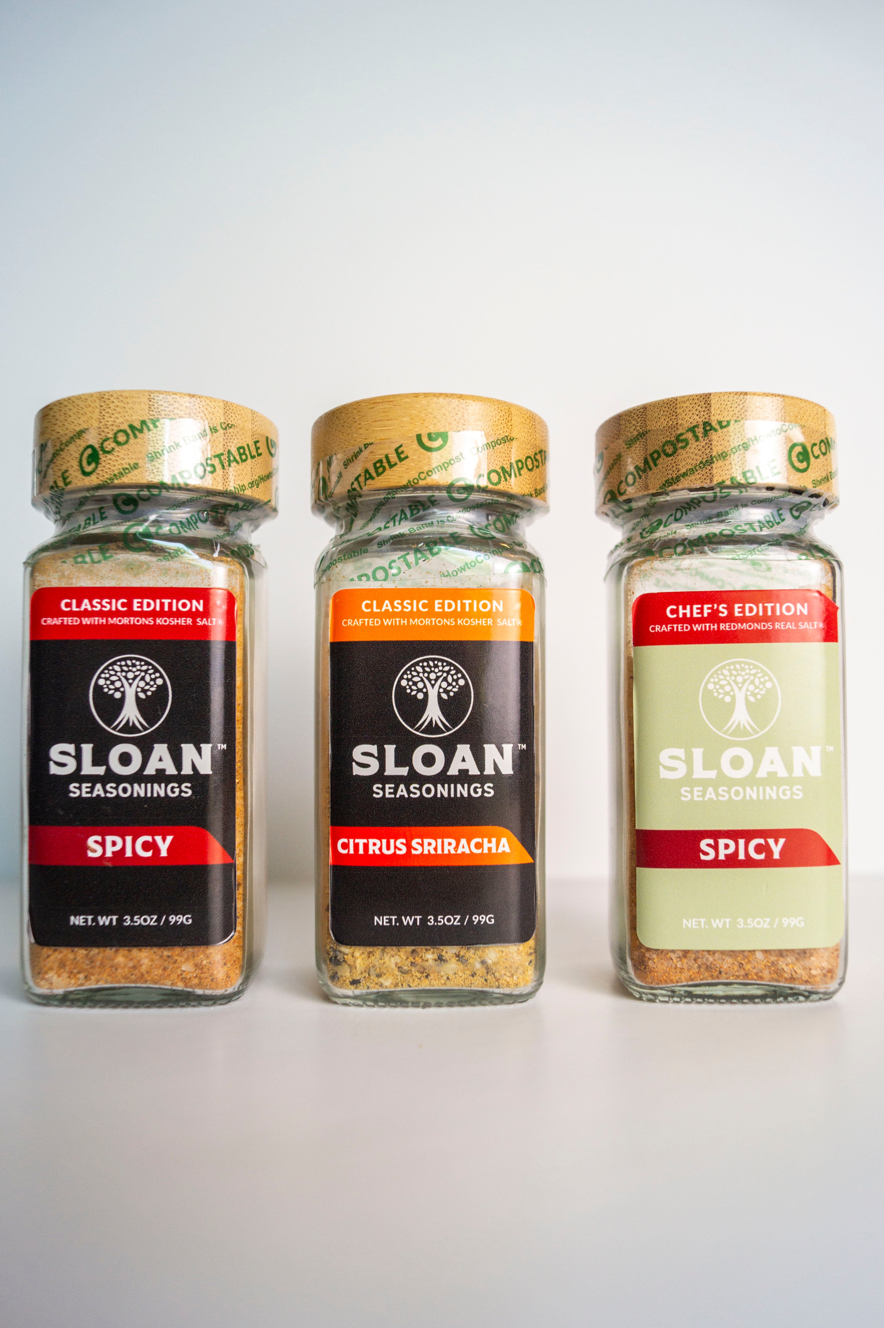 Spicy Lover's Set | The Heat Stack | Sloan Seasonings