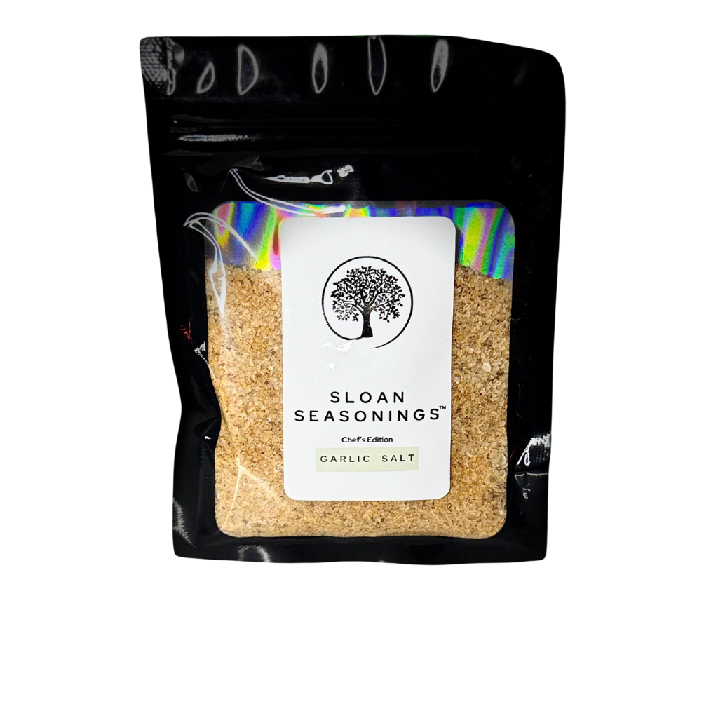 Sloan’s Garlic Salt – All-Natural, Bold Flavor Seasoning (No Sugar)