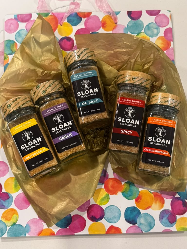 Sloan Seasonings rim salt gift set