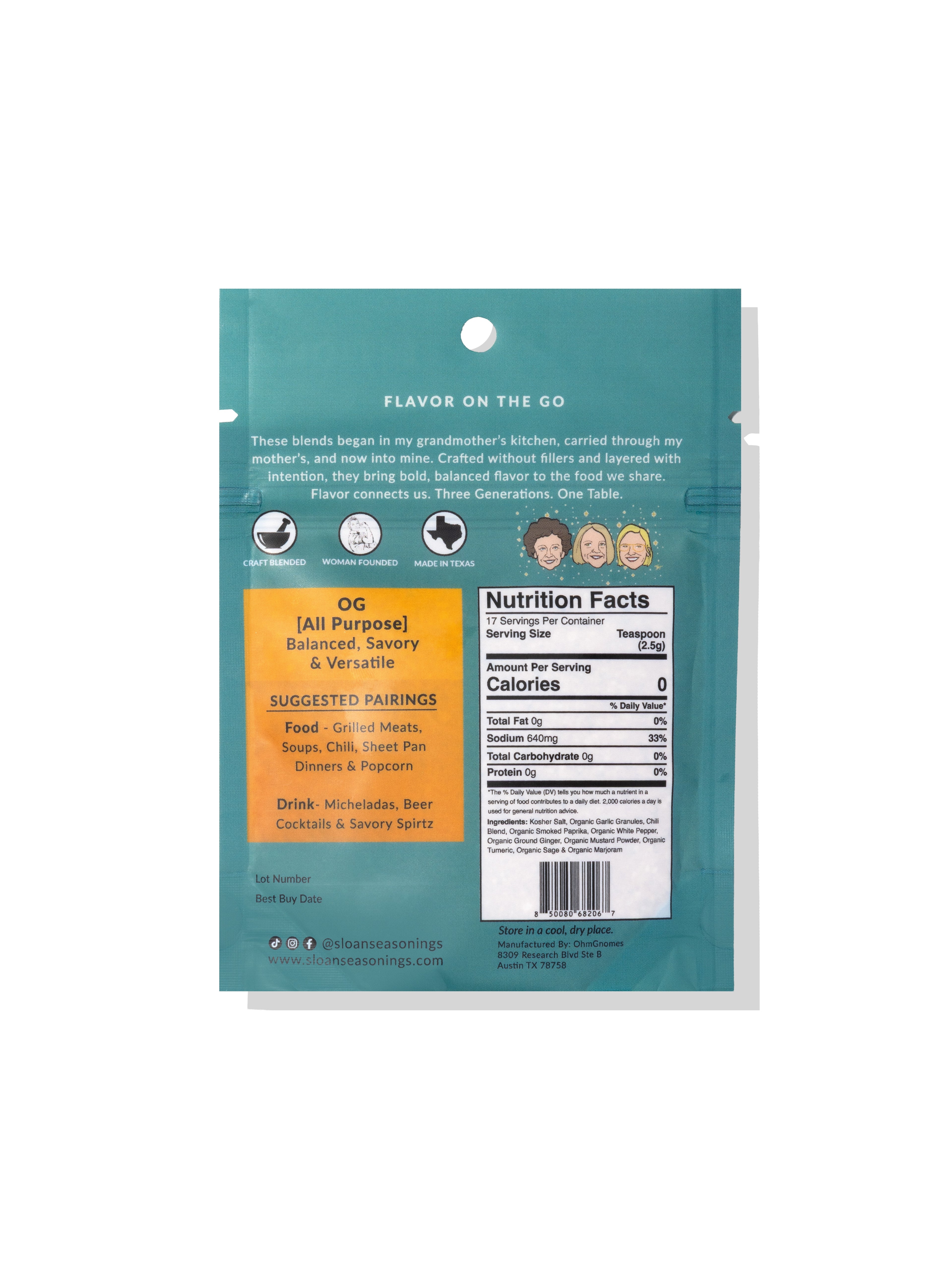 OG Seasoning Blend | Smoky All-Purpose Seasoning | Classic Edition