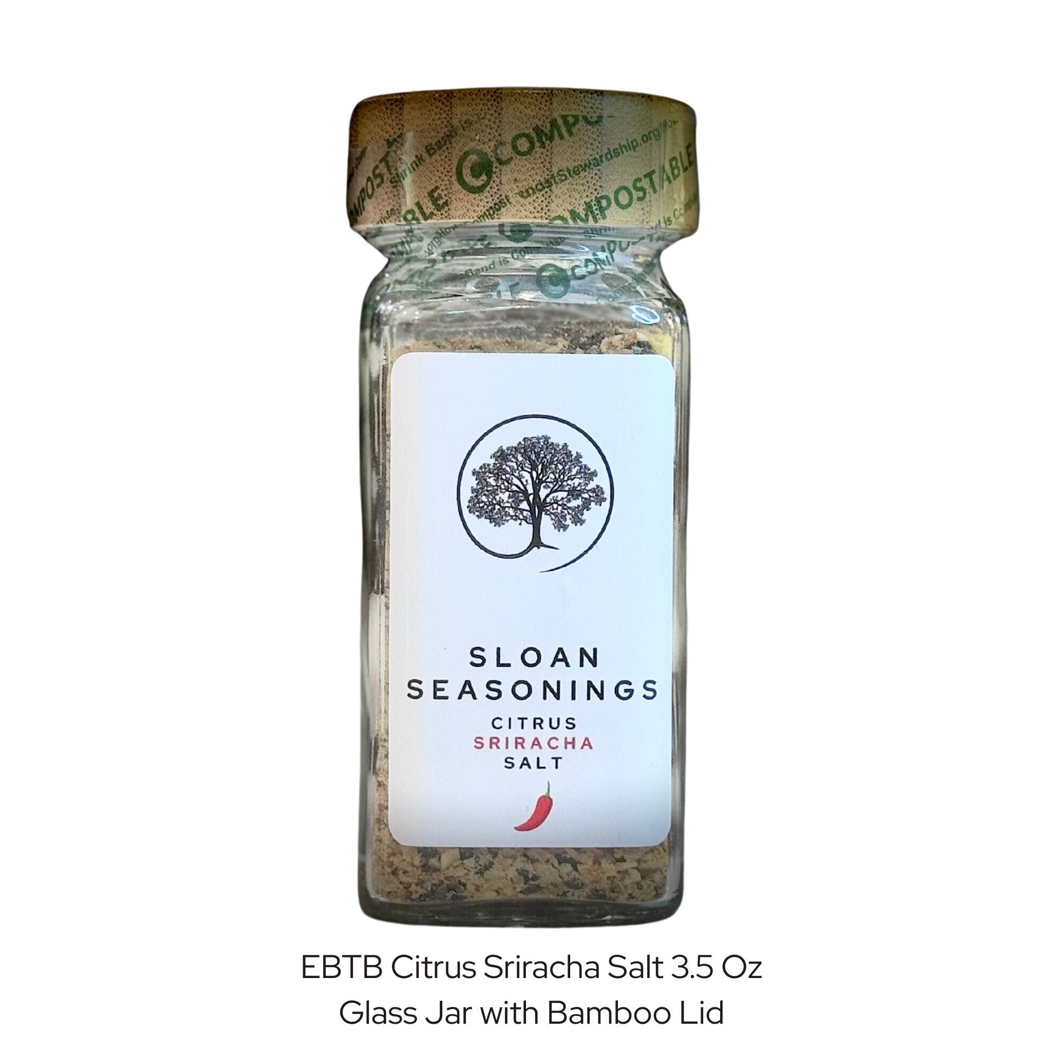 EBTB Citrus Sriracha Blend Clean Seasoning – No Fillers, Organic Cane Sugar & High-Quality Spices